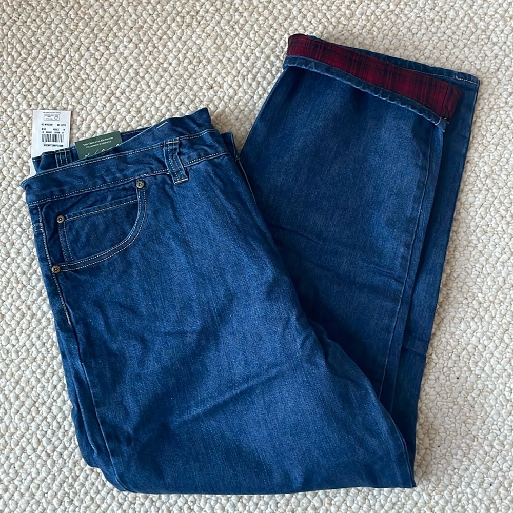 NWT Woolrich Flannel Lined Pants - Men 38x30